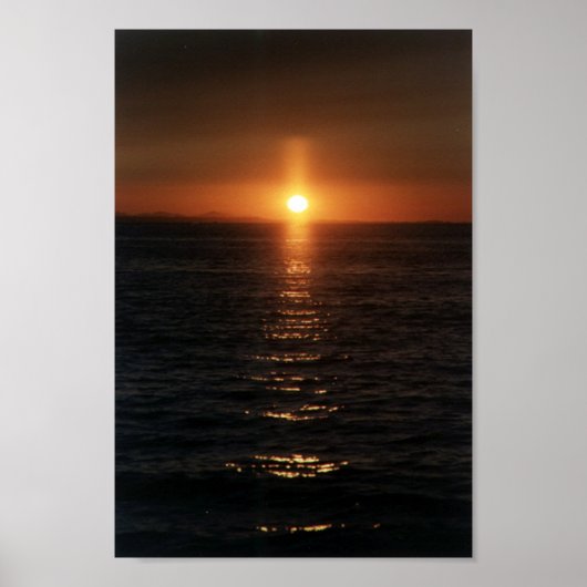 Sunset Cross Poster (Vorne)