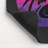 Sunset Curve Retro-Design Mousepad (Ecke)