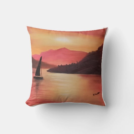 Sunset Cushion Kissen (Vorderseite)