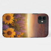 Sunset Daisies Case-Mate iPhone Hülle (Rückseite (Horizontal))