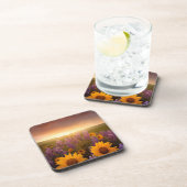 Sunset Daisies Untersetzer (Rechte Seite)