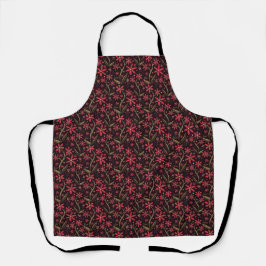 Sunset | Dancing Watercolor Daisies Apron Schürze