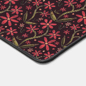 Sunset | Dancing Watercolor Daisies Schreibtischunterlage (Ecke)