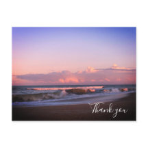 Sunset Danke Karte