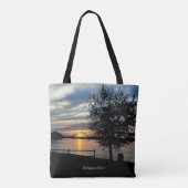 Sunset, Delaware River, Tasche (Rückseite)