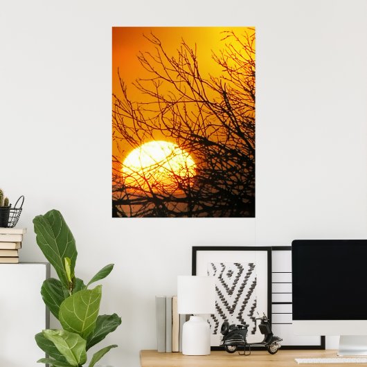 Sunset Delight Poster (Heimbüro)