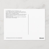 Sunset DESIDERATA Postkarte (Rückseite)