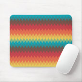 Sunset Diamonds Mousepad (Mit Mouse)