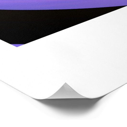 Sunset Disc Poster (Ecke)