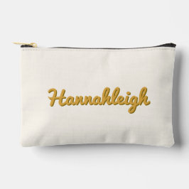 Sunset Ditzy Floral Shadow Lettering Makeup Zubehörtasche