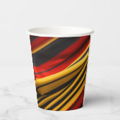 Sunset Dive Paper Cup - Tropische Hitze in jeder S Pappbecher (Rückseite)