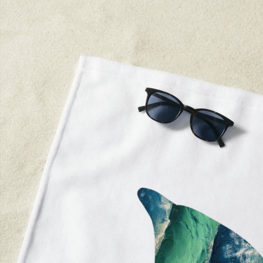 Sunset Dolphin Beach Strandtuch (Beispiel)