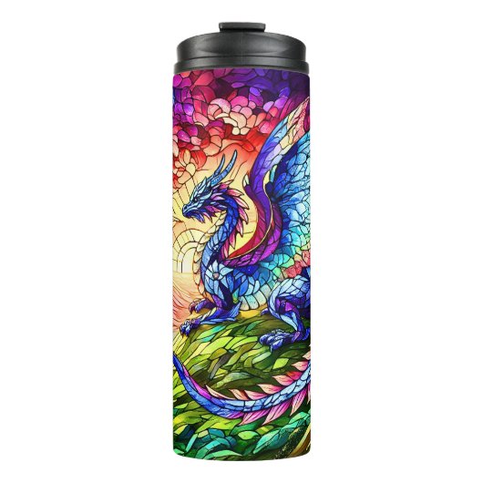 sunset Dragon 16oz  Thermosbecher (Vorderseite)