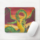 Sunset Dragon Mousepad (Mit Mouse)
