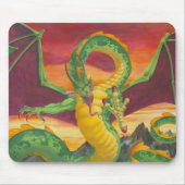Sunset Dragon Mousepad (Vorne)