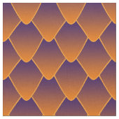 Sunset Dragon Scales Stoff (Nahaufnahme)