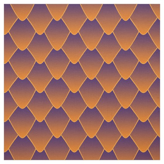 Sunset Dragon Scales Stoff (Muster)
