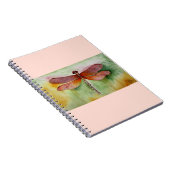 Sunset Dragonfly Notizblock (Rechte Seite)