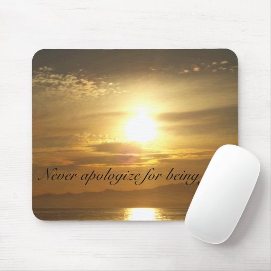 Sunset Dream_ Mousepad (Mit Mouse)