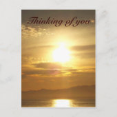 Sunset Dream_ Postkarte (Vorderseite)