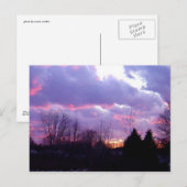 Sunset Dream Postkarte (Vorne/Hinten)