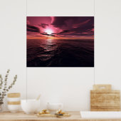 Sunset Dreamer Poster (Küche)