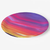 Sunset Dreams: Lebhaft Pappteller (Schrägansicht)
