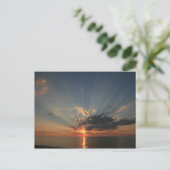 Sunset Dreams Postkarte (Stehend Vorderseite)