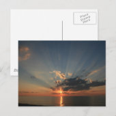 Sunset Dreams Postkarte (Vorne/Hinten)