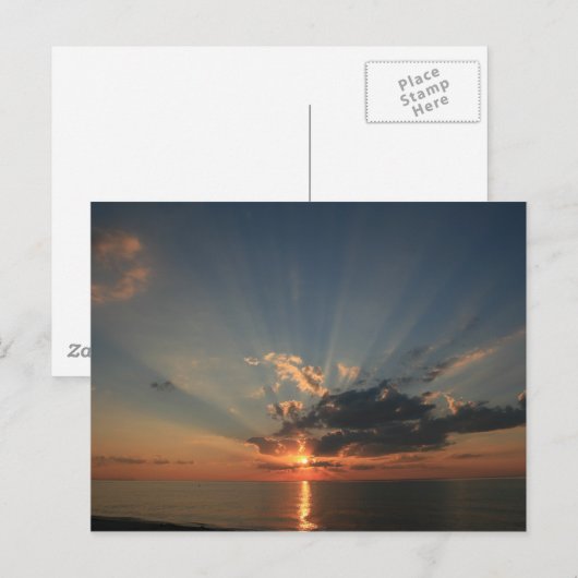 Sunset Dreams Postkarte (Vorne/Hinten)