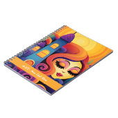 Sunset Dreams Serena Coloriana Notizblock (Linke Seite)