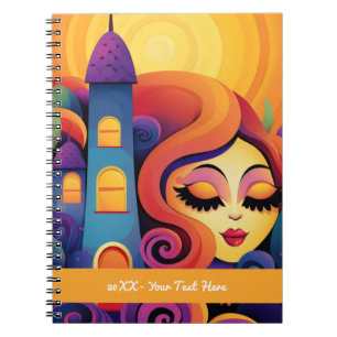 Sunset Dreams Serena Coloriana Notizblock