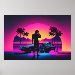 Sunset Driver: Der einsame Straßenkrieger Poster