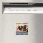 Sunset, E Lemmons, Kuna Yala, Panama Magnet (In Situ (Geschirrspüler))