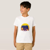 Sunset Elephants T-Shirt (Vorne ganz)