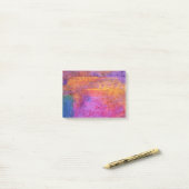 Sunset Emotion, traumhaft, mauve, lila abstrakt Post-it Klebezettel (Auf Schreibtisch)