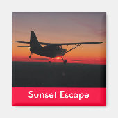Sunset Escape Magnet (Vorne)