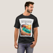Sunset Escape Quote T - Shirt (Vorne ganz)