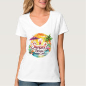 Sunset Escape T-Shirt (Vorderseite)