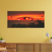 Sunset Eye 2106 Art Leinwanddruck (Insitu (Wohnzimmer))