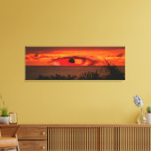 Sunset Eye 2106 Art Leinwanddruck (Insitu (Wohnzimmer))