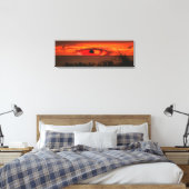 Sunset Eye 2106 Art Leinwanddruck (Insitu (Schlafzimmer))