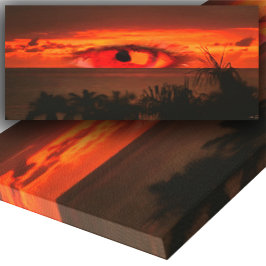 Sunset Eye 2106 Art Leinwanddruck