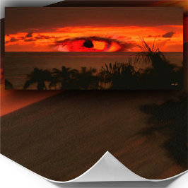 Sunset Eye 2106 Art Print Poster