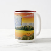 Sunset Falls Tasse (VorderseiteRechts)
