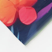 Sunset Fantasy Landschaft Fleecedecke (Ecke)