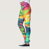 Sunset Fantasy Landschaft Leggings (Links)