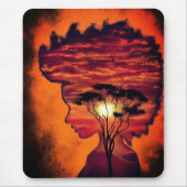 Sunset Fantasy Mouse Pad Mousepad (Vorne)