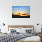 Sunset Farm Londrina Leinwanddruck (Insitu (Schlafzimmer))