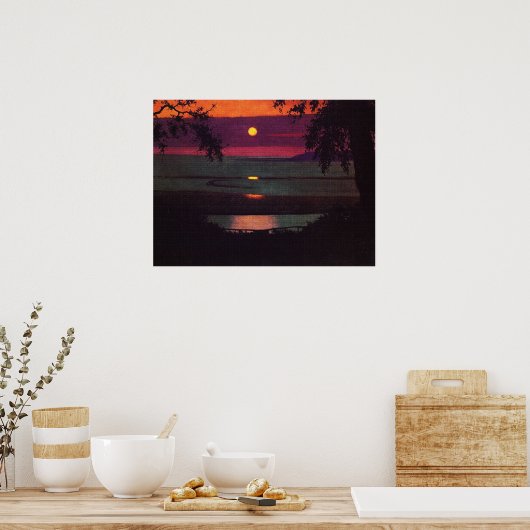 Sunset - Felix Vallotton Poster (Küche)